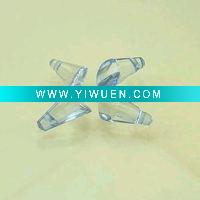 Wholesale fashion beads, arylic accessories, cryolite, acrylic nuggets -a0009 light blue hoof drops