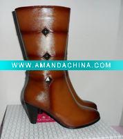 Wholesale fashion leather boots