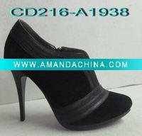 Wholesale fashionable high heel lady boot