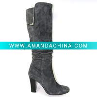 Wholesale XL2030-14-14C VELONY Fashion Boots Suede Boot made in 100% genuine leather