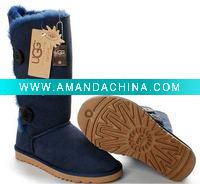 Wholesale 100% double faced genuine sheepskin fashion boot