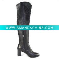 Wholesale 446-1801 VELONY Women's boot made in sheepskin Fashion Boots
