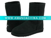 Wholesale australian men's sheepskin boots black