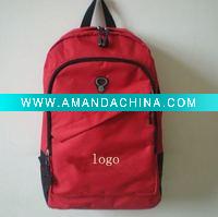 Wholesale 600D red school bag