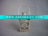 Wholesale Metal Telight Candle holder with frosted glass