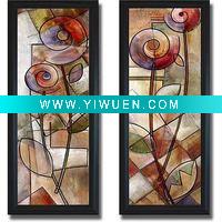 Wholesale 100% handmade group oil painting on canvas