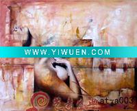 Wholesale people abstract oil painting