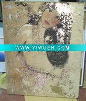 Wholesale foil finished canvas art