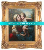 Wholesale gold leave finish picture frame