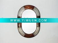 Wholesale fashional new designed metal mirror for home decoration