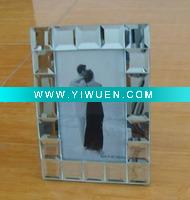 Wholesale fashion mirror glass photo frame