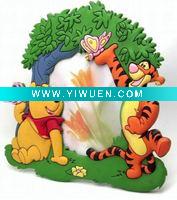 Wholesale Eco-friendly soft pvc animal image photo frame