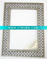 Wholesale metal photo frame with pearl
