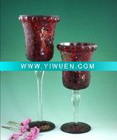 Wholesale mosaic glass candlestick