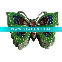Wholesale butterfly jewelry box (QF2256X)