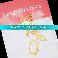 Wholesale metal bookmark