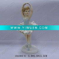 Wholesale Delicate Polyresin dancer statue H:13.5CM