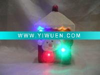 Wholesale polyresin house with LED lights