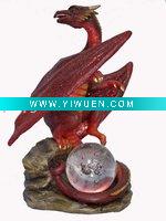 Wholesale polyresin dragon figurine