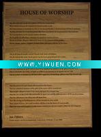 Wholesale wood plaque, wooden plaque, wooden sign