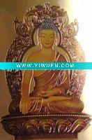 Wholesale buddhism 3D gold foil picture
