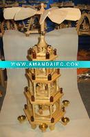 Wholesale 4 layers windmill with candle holder