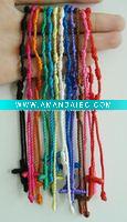 Wholesale knit bracelet,Rosary Bracelets, chaplet bracelet