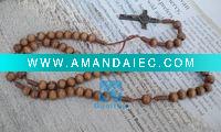 Wholesale wooden crucifix necklace