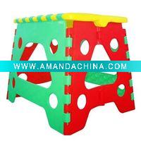 Wholesale folded plastic chair