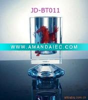 Wholesale useful crystal glass pen vase