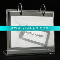 Wholesale acrylic calendar photo frame stand