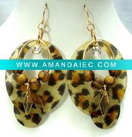 Wholesale earring, fashion earring, charming earring, beaded earring, shell earring, resin earring EDR06931A