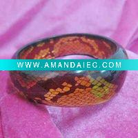 Wholesale snake resin bangle