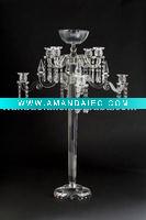 9 arm Crystal candelabra for wedding