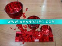 Wholesale Holiday decorative valentine/christmas tealight/ceramic/metal/crystal/glass candle holder