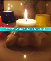 Wholesale TM09011 Promotion PP Plastic Candleholder