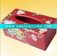 Wholesale 2010 Traditional Polish Lacquerware-tissue paper box
