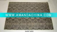Wholesale SNAKE DESIGN PU PLACEMAT