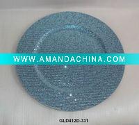 Wholesale GLITTLE BLUE PLATE