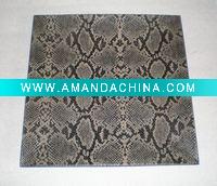 Wholesale SNAKE DESDIGN SQUARE PU TRAY