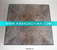 Wholesale SNAKE DESDIGN SQUARE PU TRAY