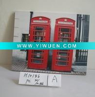 Wholesale MDF frame phone booth canvas prints