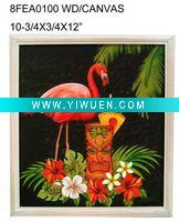 Wholesale print flamingo on drawing canvas