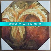 Wholesale HD09056 stretched flower oil painting canvas