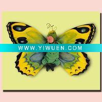 Digital print kids butterfly canvas oil painting