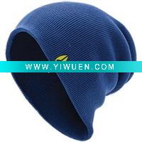 Wholesale 100% Acrylic/Cotton Beanie