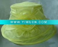 Wholesale Handmade organza hats