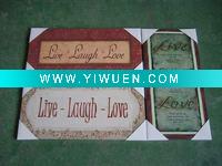 Wholesale fabric painting words fine art print