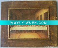 printed painting on wood
