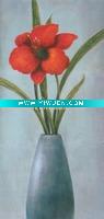 Wholesale Flower and vase canvas painting